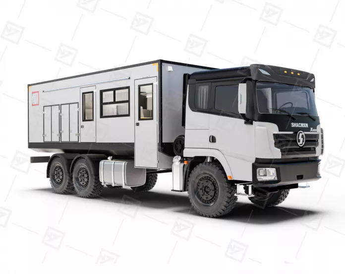 2.2 Вахтовый автобус Shacman 24 места с грузовым отсеком