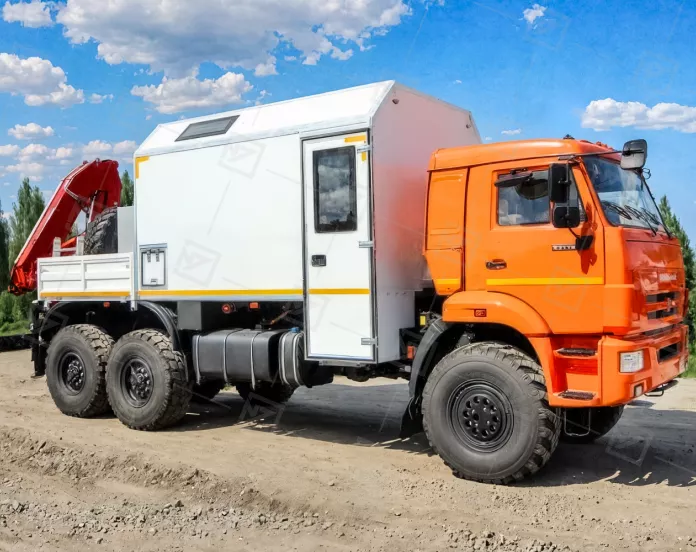 АРОК Камаз 43118 3+2 с КМУ ИМ-150N (КПП 154)