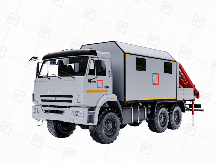 АРС Камаз 43118 с КМУ