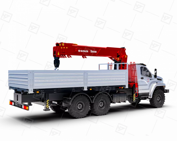 Бортовой автомобиль Урал NEXT 4320-72Е5 с КМУ Sunhunk S-2006