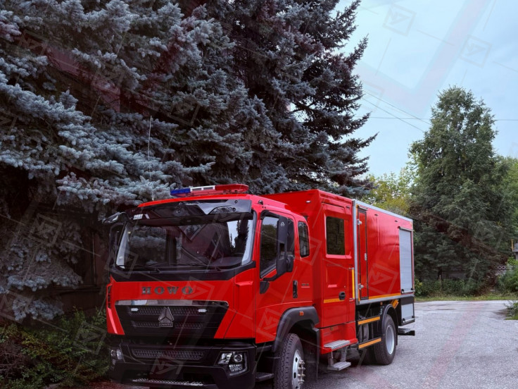 Пожарный автомобиль газодымозащитной службы АГ-10 на шасси HOWO