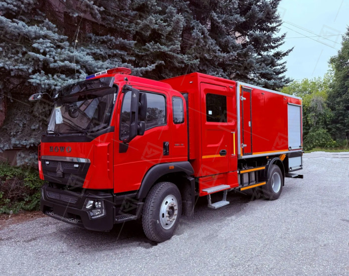 Пожарный автомобиль газодымозащитной службы АГ-10 на шасси HOWO