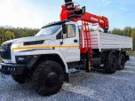 Бортовой автомобиль Урал NEXT 4320-72Е5 с КМУ Sunhunk S-2006