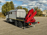 Маслостанция Shacman 4+2 с КМУ