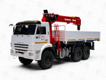 Бортовой автомобиль Камаз 43118-50 (КПП ZF-9) с КМУ Sunhunk S-2006