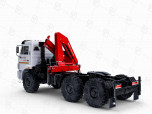 Седельный тягач Камаз 43118 с КМУ ИМ-150N