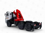 Седельный тягач Камаз 43118 с КМУ ИМ-150N