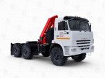 Седельный тягач Камаз 43118 с КМУ ИМ-150N