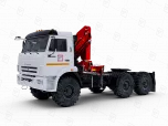Седельный тягач Камаз 43118 с КМУ ИМ-150N
