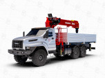 Бортовой автомобиль Урал NEXT 4320-72Е5 с КМУ Sunhunk S-2006