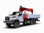 Бортовой автомобиль Урал NEXT 4320-72Е5 с КМУ Sunhunk S-2006