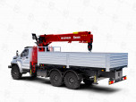 Бортовой автомобиль Урал NEXT 4320-72Е5 с КМУ Sunhunk S-2006