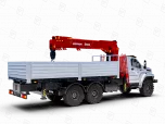 Бортовой автомобиль Урал NEXT 4320-72Е5 с КМУ Sunhunk S-2006