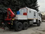 ПАРМ 3+2 Shacman с бортовой платформой (КМУ ИНМАН ИМ-77)