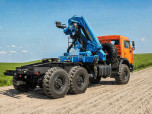 Седельный тягач Камаз 43118 с КМУ ИМ-240