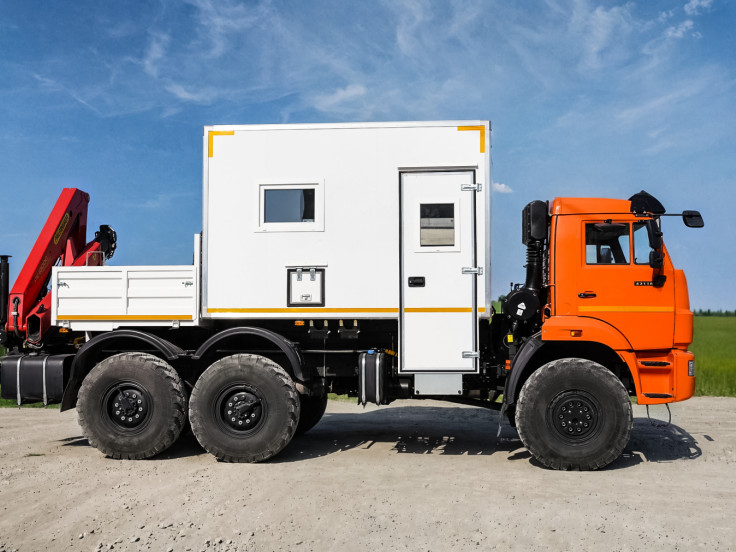АРОК Камаз 43118 3+2 с КМУ ИМ-77