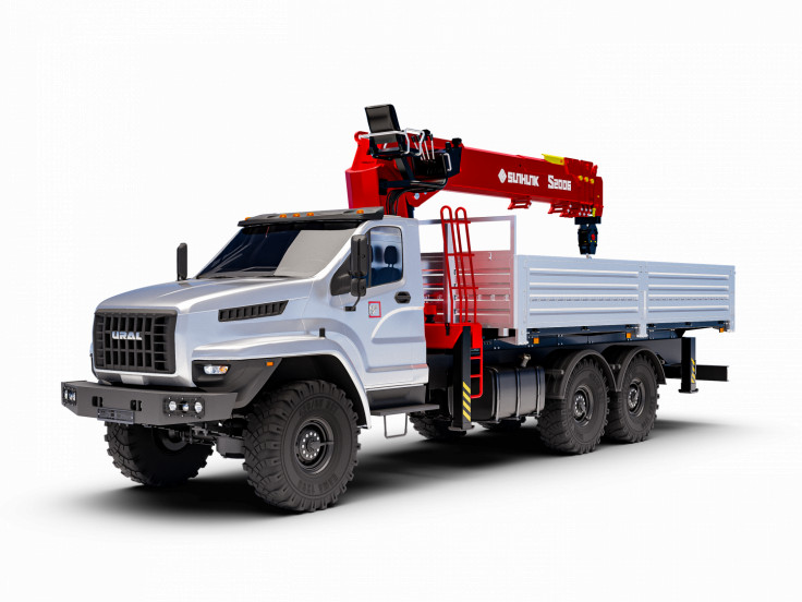 Бортовой автомобиль Урал NEXT 4320-72Е5 с КМУ Sunhunk S-2006