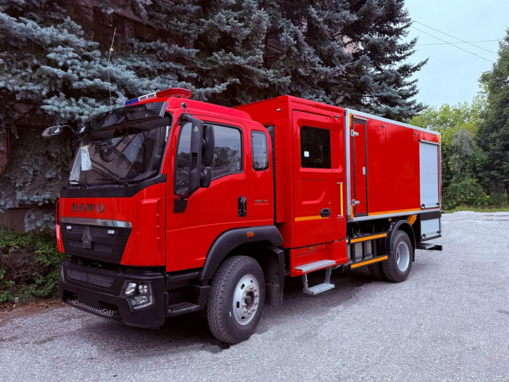 Пожарный автомобиль газодымозащитной службы АГ-10 на шасси HOWO